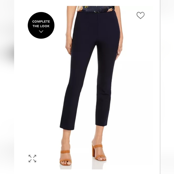 $295 VinceStitch Front Seamed Pants - Picture 3 of 7